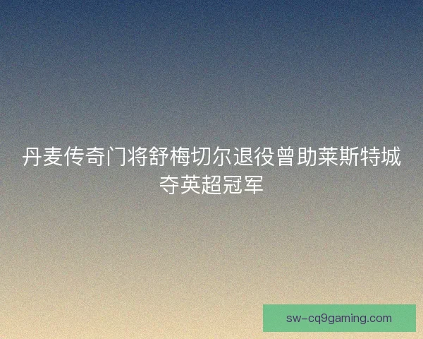 丹麦传奇门将舒梅切尔退役曾助莱斯特城夺英超冠军
